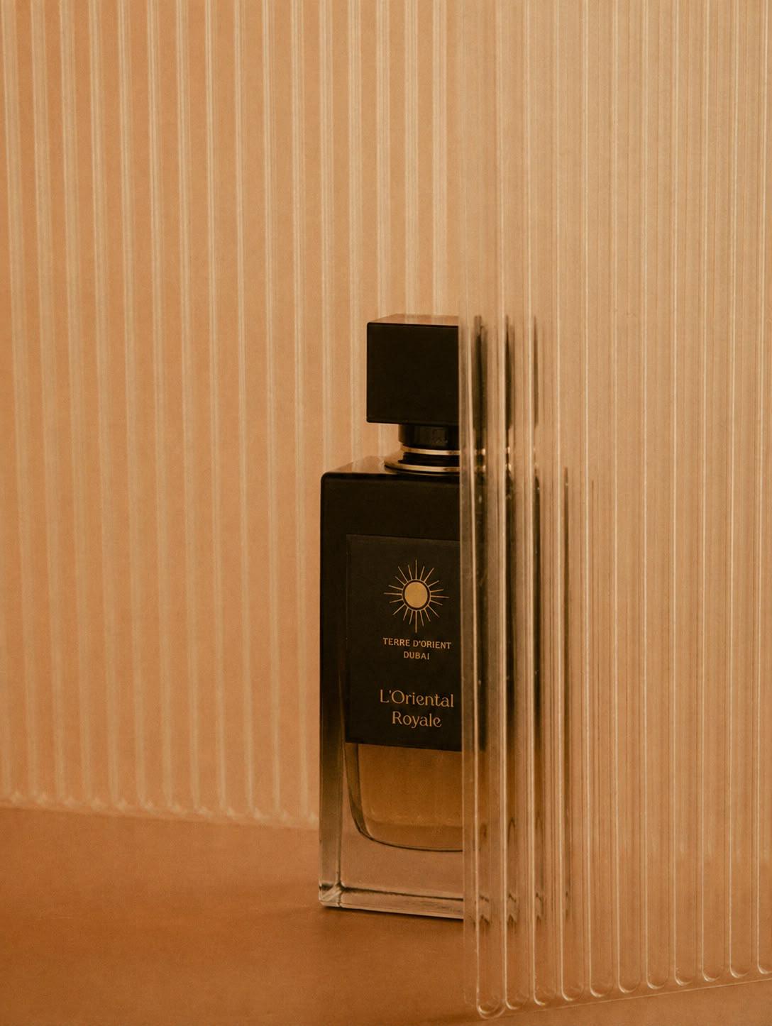 Curated collection of luxury perfume bottles